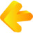 Arrow Yellow 04 Icon